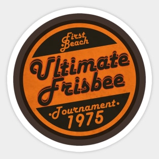 Vintage Beach Ultimate Sticker